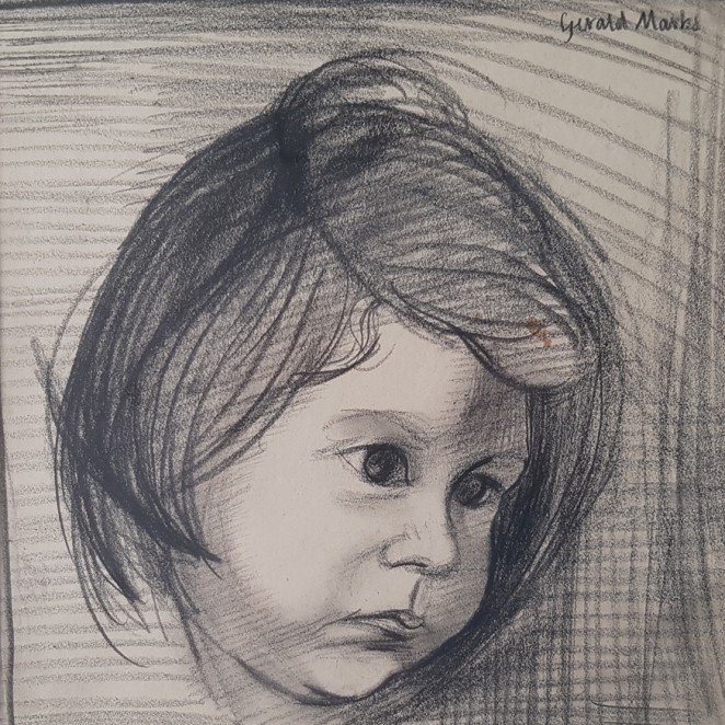 Gerald Marks - Portrait of a Girl