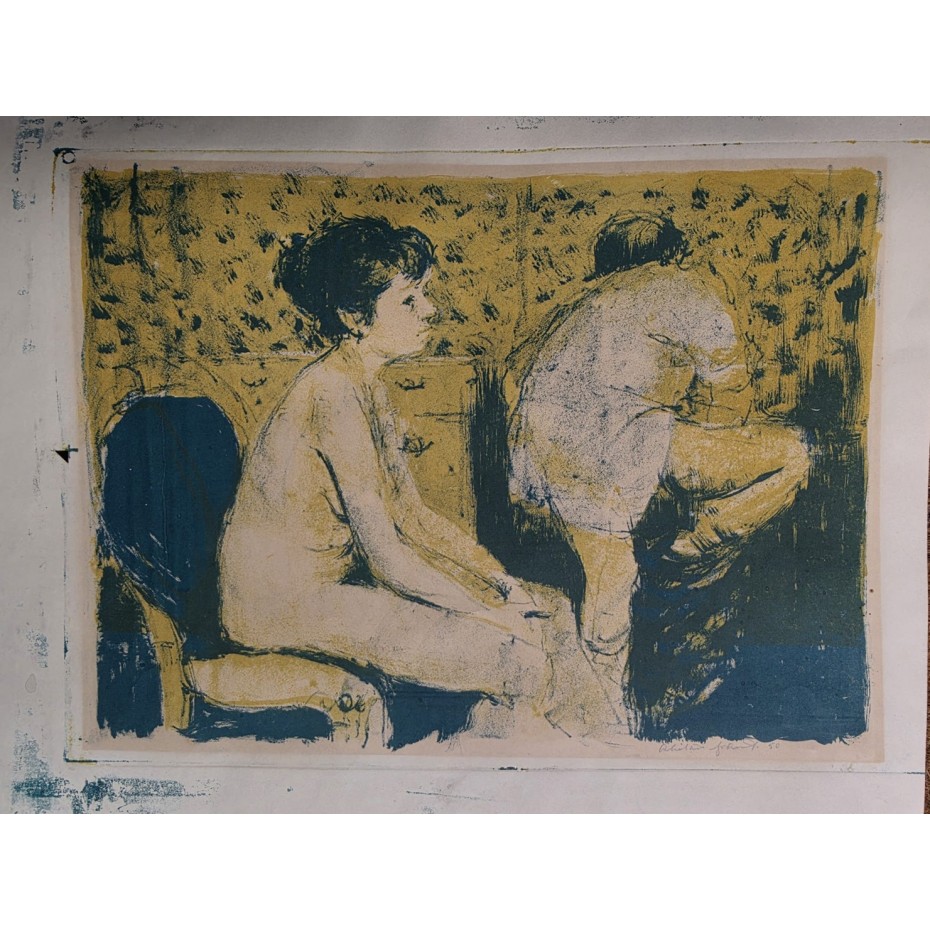 Alistair Grant - Two Girls in an Interior