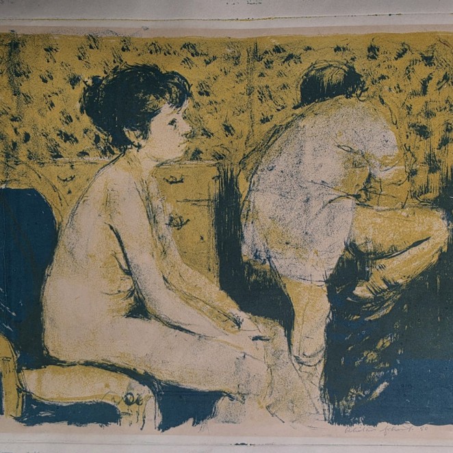 Alistair Grant - Two Girls in an Interior