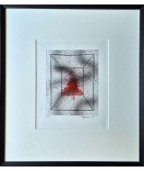 Anthony Benjamin - Abstract in Black and Red