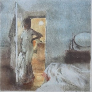 Bernard Dunstan - Nude I