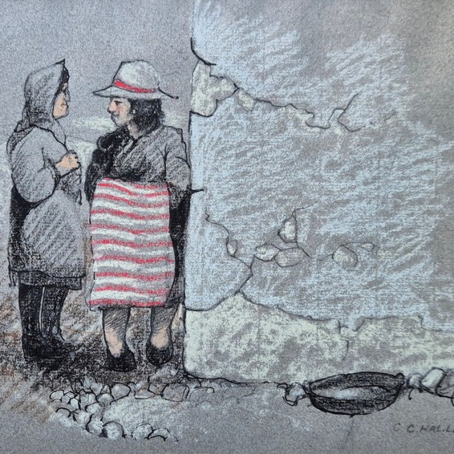 Christopher Hall - Two Women - Castro Daire