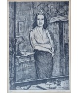 Clifford Hall - Emie in the Mirror