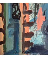 Denis Clarke - 'Sarzana - Street Painting'