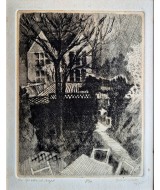 Gabriel White - The Garden at Night