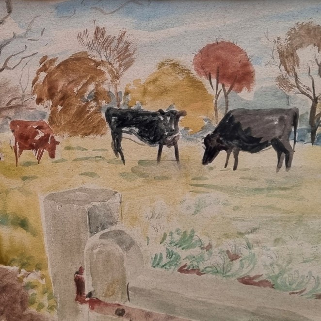 Guy Malet - Cows Grazing