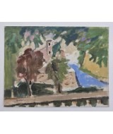 Guy Roddon - French Landscape near Mougins