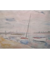 Hubert Arthur Finney - Thames at Chiswick