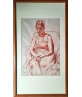 James Stroudley - Florence Seated in Armchair