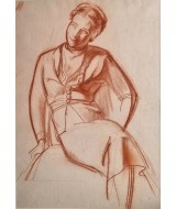 James Stroudley - Young Woman Seated