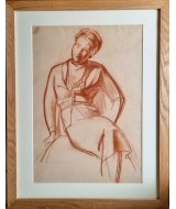 James Stroudley - Young Woman Seated