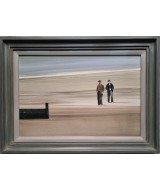 John Bond - Two Men on a Norfolk Beach