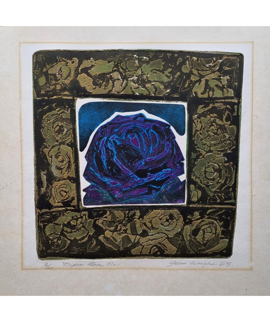 John Wright - 'Night Rose No 1'