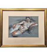 S Horne Shepherd - Reclining Female Nude